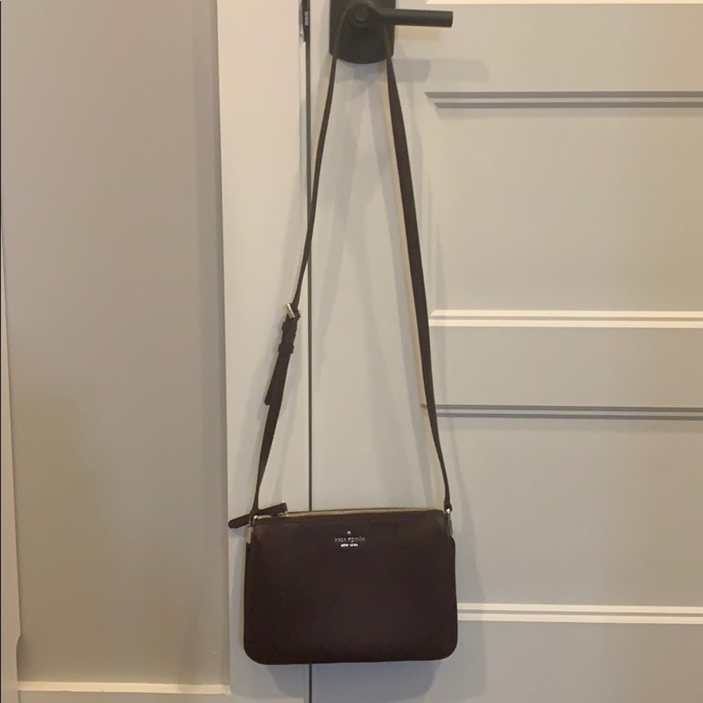 Kate Spade Burgundy leather Crossbody